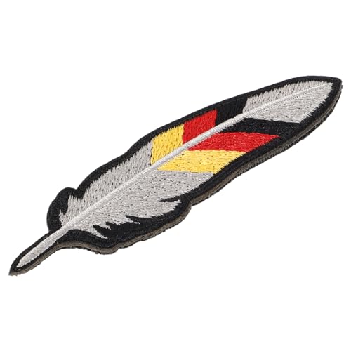 NUOBESTY Armband Rucksack Patch Flaggen Patches Stickerei Deutsche Applikation Schweizer Schweiz Flagge Deutschland Flaggen Zarte Klettverschlüsse Deutsche Partydekorationen von NUOBESTY