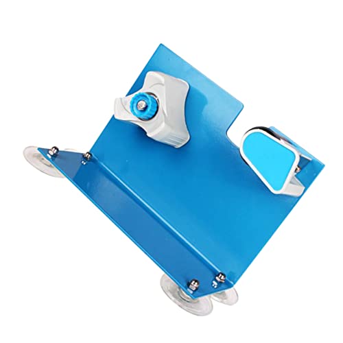 NUOBESTY Bandschneider büroartikel bürobedarf Desktop tape dispenser for packaging Tape cutting tool office zubehör werkzeug klebeband Bandschneidemaschine Wärmebandspender Eisen Blue von NUOBESTY