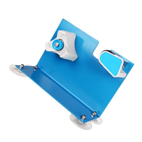 NUOBESTY Bandschneider büroartikel bürobedarf Packing tape cutter büromaterial Tape dispenser for home klebeband werkzeug Bandspender Bandversorgung Verpackungsversorgung Eisen Blue von NUOBESTY