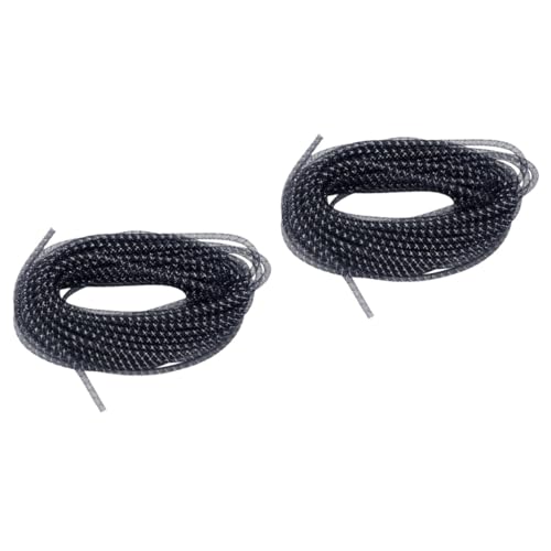 NUOBESTY 2 Packungen Elastische Geflochtene Garnschnur Netzschlauch 25 M Schnur Zur Schmuckherstellung Für Armbänder Basteln von NUOBESTY