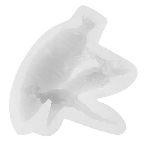 NUOBESTY Diffusor Steinform Teelichthalter Seifenform Kerzenformen Rosenschimmel Tonformen Kerzenwachs Funkeln Fondant Kerzendochte Würfel Form Für Kerze Leuchter Dekoration Weiß Kieselgel von NUOBESTY