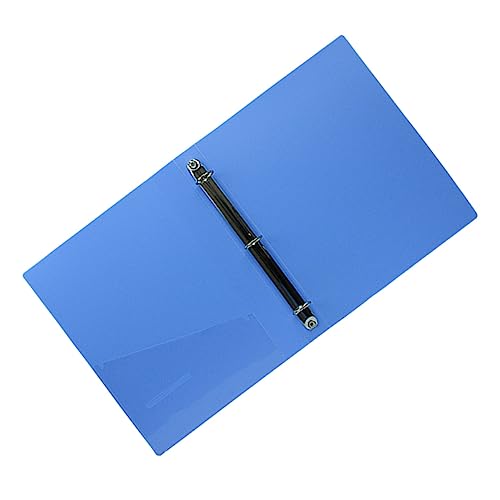 NUOBESTY Dokumentenorganisator office organizer büro organizer mappen dokumenten aufbewahrung Dokumenten-Organizer metall O-Form-Ordner circut Office-Dateiordner Büroordner Blue von NUOBESTY