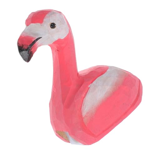 NUOBESTY Flamingo-Bleistiftspitzer Flamingospitzer Kinderspitzer Anspitzer für Büro Anspitzer mit Design Anspitzer für Künstler Schulmaterial für Handbleistiftspitzer hölzern Rosy von NUOBESTY