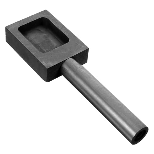NUOBESTY Graphit Gussform für Gold und Silber Graphit Schmelztiegel für Metallguss für Kleine Volumenschmelzen Vielseitig Einsetzbar und Einfach zu Handhaben NUOBESTY Graphit Gussform für Gold und Silber Graphit Schmelztiegel für Metallguss für Kleine Volumenschmelzen Vielseitig Einsetzbar und Einfach zu Handhaben von NUOBESTY