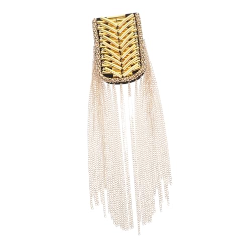 NUOBESTY Handgefertigter Schulterstempel Mit Perlen Modeaccessoires Vintage Accessoires Retro Schulterabzeichen Anzugzubehör Cosplay Schulterpolster Kristall Strass NUOBESTY Handgefertigter Schulterstempel Mit Perlen Modeaccessoires Vintage Accessoires Retro Schulterabzeichen Anzugzubehör Cosplay Schulterpolster Kristall Strass von NUOBESTY