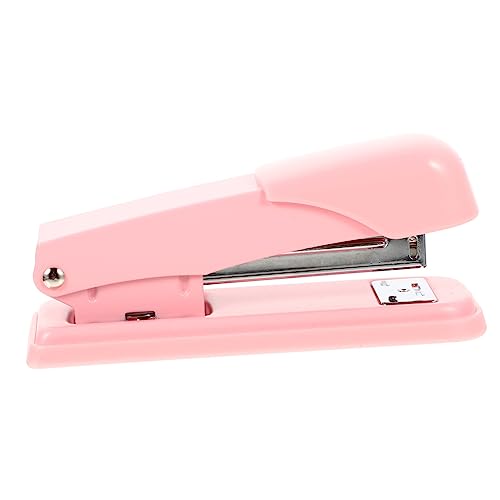 NUOBESTY Hefter USB-Ladegerät Desktop-Organizer Monitorständererhöhung Leistung Schubladen-Organizer Vakuum Stecker Desktop- Laptopständer Kabel Spender Auto Metall Rosa von NUOBESTY