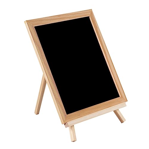 NUOBESTY Kleine Tafel Für Kinder Stehende Staffelei Magnetische Tafel Zeichentafel Schreibtafel Hölzerne Maltafel Bambus von NUOBESTY