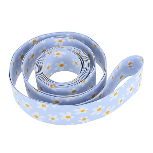 NUOBESTY Kleines Blumenband Bündeln Creme Spitze Stoffdrahtband Trimmen Leinenband Durchsichtiges Chiffonband Sortiertes Band Leeres Auszeichnungsband Bänder Satinband Polyester Lavender von NUOBESTY