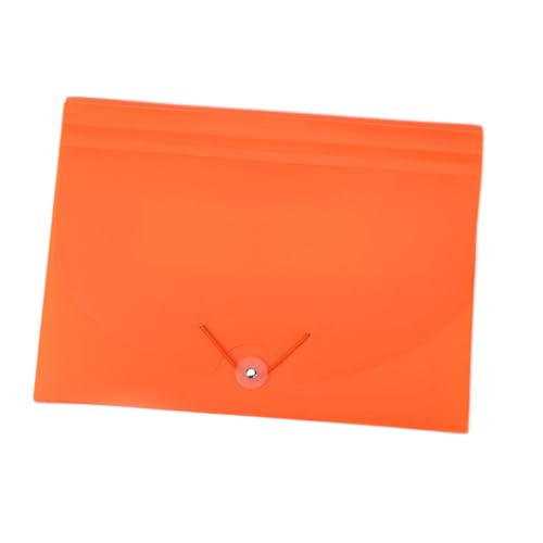 NUOBESTY Ordner Organpaket Organisator aus Papier Datei Büroorganisation und Aufbewahrung dokumentieren Veranstalter aktenkoffer aktentaschen file Aktenordner Ordner aus Papier pp Orange von NUOBESTY