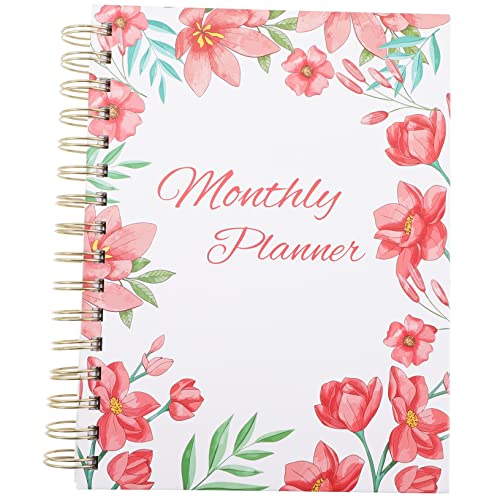 NUOBESTY Planen Sie die Aufzeichnung von Notizblöcken homework planner büromaterial erinnerungsbuch Hausaufgabenplaner Monatskalenderbuch Zeitschrift Datum Monatsplaner Schülerbedarf Papier von NUOBESTY