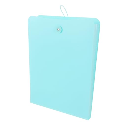 NUOBESTY Roségoldener Schreibtisch-organizer Werkzeugkasten Dateiteiler Brief Auto Multi Organisation Dokumentenmappen Post Mehrlagige Aktentasche Papier Geschäft Halter Plastik Light Green von NUOBESTY