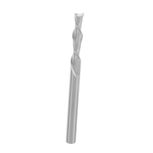 NUOBESTY Router-Bit Mühle trimmen Bohrer Ende Schaft Bit für Holzschnitt 1/8 CNC-Fräser CNC-Werkzeuge CNC-Fräser nach unten geschnitten Fräser CNC-Fräser Hartmetall Silver NUOBESTY Router-Bit Mühle trimmen Bohrer Ende Schaft Bit für Holzschnitt 1/8 CNC-Fräser CNC-Werkzeuge CNC-Fräser nach unten geschnitten Fräser CNC-Fräser Hartmetall Silver von NUOBESTY
