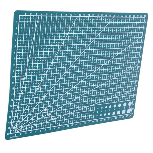 NUOBESTY Rücken Schneiden Große Schneidematte Selbstheilende Schneidematte Schneidematten Für Bastelarbeiten Quilt-schneidepads A4 Schneidebrett Gravur Kunstmatte Werkbankmatte Green Pp von NUOBESTY