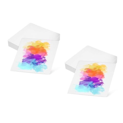 NUOBESTY Sätze Aquarellpapier Malpapier Für Kinder Papier Für Die Aquarellmalerei Papier Zum Malen Von Kindern Aquarellkarten Kartonpapier von NUOBESTY