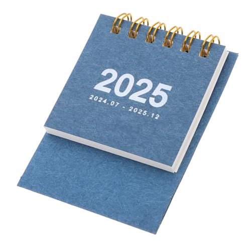 NUOBESTY Tischkalender 2025 Tischkalender Standkalender Staffelei Kalender Standkalender 2025 Mini Tischkalender Standkalender Taschenkalender Kleiner Tischkalender 2024–2025 von NUOBESTY