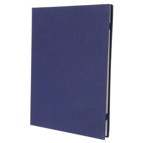 NUOBESTY Zertifikatshülle dokumentenmappe document folder Urkundencover Dokumentenschutzumschlag Urkundenmappe Aktenkästen vergeben Etikett Urkundenumschlag Ehrenurkundenhülle Papier Blue von NUOBESTY