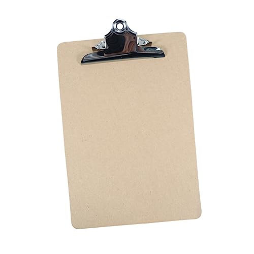 NUOBESTY Zwischenablage-ordner Clipboard-clips A5 Zwischenablage Klemmbretter Aus Holz Low-profile-zwischenablage A4-klemmbrett Hölzern von NUOBESTY