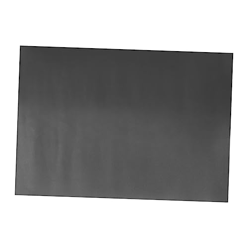 NUOBESTY magnetischer Kühlschrankmagnet Lebensmittel Magnete magnetische Tafel A4 Wandtafel kühlschrank magnete kühlschrankmagneten Magnetische Notizblöcke für den Kühlschrank Plastik Black von NUOBESTY