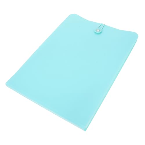 NUOBESTY ordner dokumentenmappe mappen schule document folder folders aufbewahrungstasche dokumententasche Halter für Quittungsaufbewahrung Dokumentenhalter aus Papier Plastik Light Green von NUOBESTY