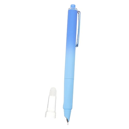 NUOBESTY schreibutensilien schreibkladde Kalligraphie-Stift calligraphy stifte schönschreibstifte Farbstifte handgefertigt löschbar Kalligraphie-Marker Mädchen signieren Stifte Plastik Blue von NUOBESTY