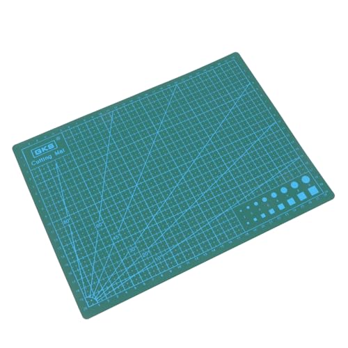 NUOBESTY selbstheilende Schneidematte cutting mat scrapbooking scrabook stylingbã¼rsten Schneidebrett zum Nähen professionelle Schneidematte Scrapbook-Modellbrett Papierschneidematte Green von NUOBESTY