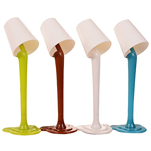 NUOLUX Kugelschreiber kreative Schreibtisch Lampe Kugelschreiber 0,5 mm 4St (zufällige Farbe) von NUOLUX