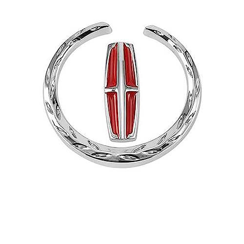 Auto Metall 3D Emblem, Für Lincoln MKZ Corsair MKC Nautilus Kofferraum Logo Buchstabe Aufkleber modifiziertes Abzeichen Sticker Styling Zubehör,A von NURCIX