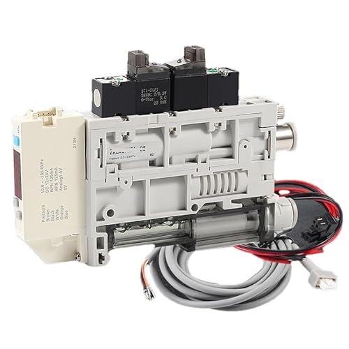 NURII Integrierter Vakuumgenerator, Saug- und Berstventil integriert, ZK2A07K5A-10K5A-08 kleine Digitalanzeige, mit Berstventil(ZK2A07K5N-08 Switch) von NURII