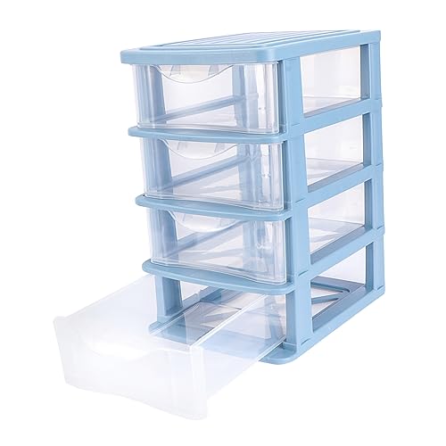 NUSITOU 1 Stück Transparente Desktop Mit Schubladen Idealer Organizer Für Kosmetik Schmuck Und Kleinteile Praktische Sortierbox Für Den Schminktisch Und Die von NUSITOU