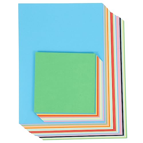 NUSITOU 120 Blatt Buntes Origami Papier DIY Bastelpapier Für Kinder 15x15cm 10 Farben Faltmaterial Für Kunsthandwerk Und Kreative Projekte von NUSITOU