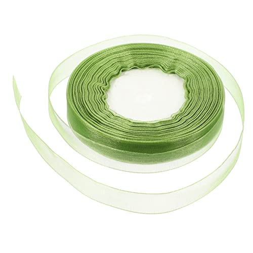 NUSITOU Chiffonband 1 Rolle 25mm x 50m Verpackungsband Geschenkverpackungsband Handgefertigtes Band Für Geschenkdekoration DIY Hochzeiten Und Geburtstage von NUSITOU