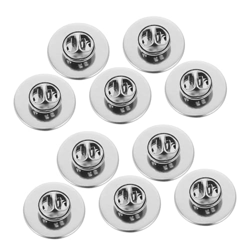 NUSITOU Edelstahl Pin Rücken Für Anstecknadeln Sicherheitsverschlüsse DIY Broschen Zubehör 20mm Locking Pin Backs Für Schmuckherstellung von NUSITOU