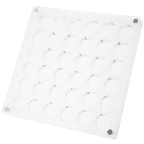 NUSITOU Multi Grid Transparente Perlen Strass Aus Acryl Praktischer Aufbewahrungshalter Für Schmuck Bastelbedarf Und Kleine Gegenstände Ideal Für Zuhause Und von NUSITOU