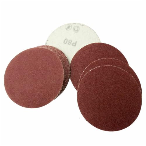 10/25 Stück 50 mm/75 mm/100 mm 40#-3000# Körnung Schleifscheibe Rundpad Schleifpapier Polierschleifblatt Schleifwerkzeug, 320er Körnung, 100 mm 10 Stück von NUZIXINXW