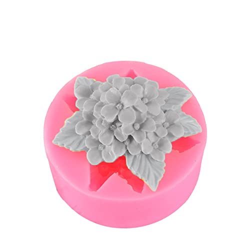 NVOQILIN 3D-Rosen-Nelkenblüten-Silikon-Kerzenform, Harz, Ton, Seife, Schokolade, von NVOQILIN