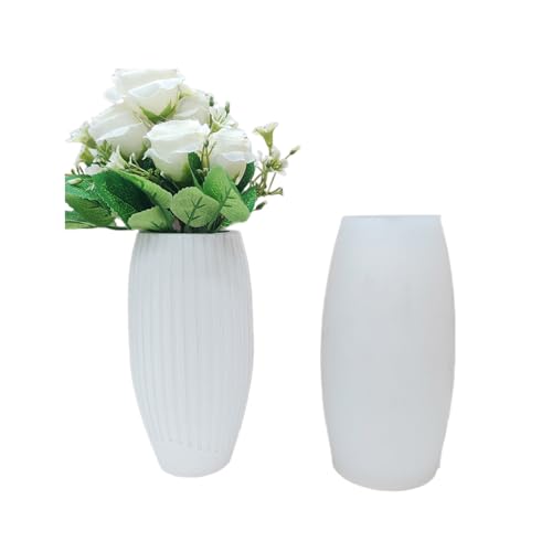 NVOQILIN Betonformen, stilvolle Blumentöpfe, einfache Handarbeit, Silikon-Vasenformen, Silikon für die Herstellung von Blumentöpfen von NVOQILIN