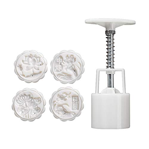 NVOQILIN Dessertformen mit 3D-Blumenmuster, für Midherbst-Festivals, Dessert-Hersteller, Keksstempel, Handdruck, Dessert, Backwerkzeug NVOQILIN Dessertformen mit 3D-Blumenmuster, für Midherbst-Festivals, Dessert-Hersteller, Keksstempel, Handdruck, Dessert, Backwerkzeug von NVOQILIN