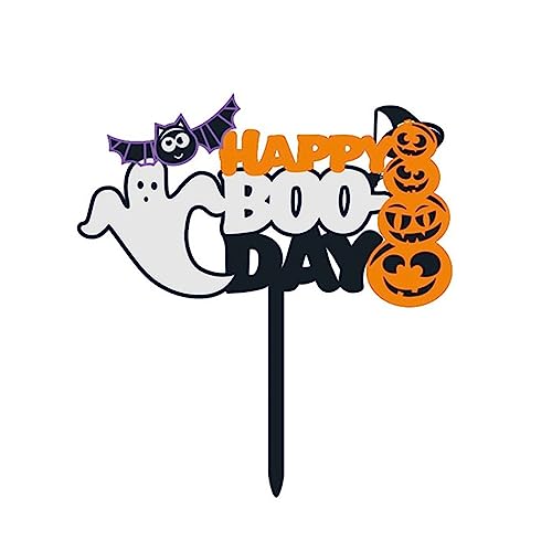 NVOQILIN Halloween Cupcake Cake Toppers Beschriftung Markierung für Lebensmittel Sandwich Cupcake Muffin Marker Beschriftung Markierung für Party von NVOQILIN