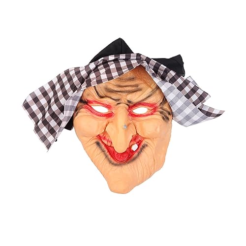 NVOQILIN Halloween Hexe Horror Hexe Ornament Kopfbedeckung Party Cosplay Supplies für Festival Party Dekoration von NVOQILIN