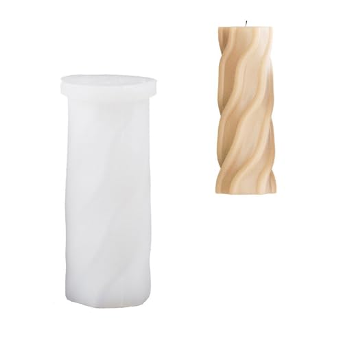 NVOQILIN Zylinderförmige Duftkerzenform, Silikonform für Bastelarbeiten und handgefertigte Geschenke von NVOQILIN