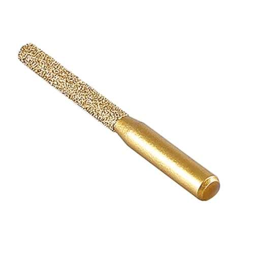 Diamant-Frässtift, goldgelötet, gerader Schaft, runder Schaft für Stein, Marmor, Fräser, Lochschneider, Maschine, Diamantfräser für Fliesen von NYCEMAKEUP