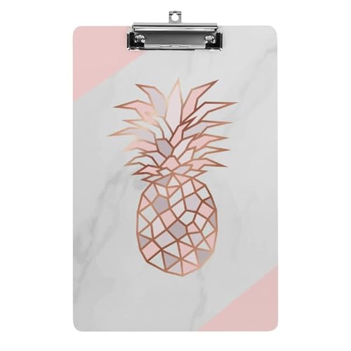 Ananas Klemmbrett A4 Schreibbrett Pad Halter Für Büro Klassenzimmer Restaurants von NYKVTG