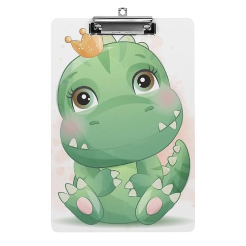 Dinosaurier Klemmbrett Zum Aufhängen Clipboard Hartplatten Klemme Für Papier Dokumente von NYKVTG