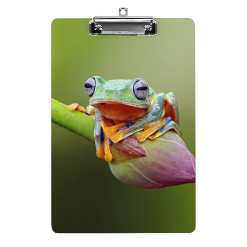 Fliegender Frosch Klemmbrett Zum Aufhängen Clipboard Hartplatten Klemme Für Papier Dokumente von NYKVTG