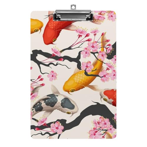 Goldfisch Blume Klemmbrett Zum Aufhängen Clipboard Hartplatten Klemme Für Papier Dokumente Goldfisch Blume Klemmbrett Zum Aufhängen Clipboard Hartplatten Klemme Für Papier Dokumente von NYKVTG