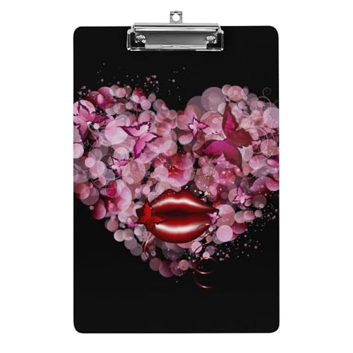 Liebes-Schmetterling Klemmbrett A4 Schreibbrett Pad Halter Für Büro Klassenzimmer Restaurants Liebes-Schmetterling Klemmbrett A4 Schreibbrett Pad Halter Für Büro Klassenzimmer Restaurants von NYKVTG