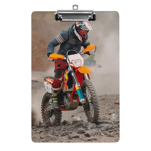 Motocross Klemmbrett Zum Aufhängen Clipboard Hartplatten Klemme Für Papier Dokumente von NYKVTG