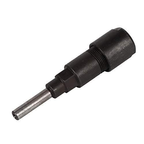 1 4 -Zoll -Schaft -Router -Bit -Collet -Spar Gravur Machine Verlängerungsstabschneider hoher Steifheit Schwarz 1 4 Shank Router Collet Verlängerungsstange Holzbearbeitung von NYSUZHOUJI