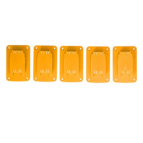 5Pcs Werkzeug Halter Halterung Batterie Befestigung Halterung Lagerung Rack für Power Tools (Amarillo) von NYSUZHOUJI