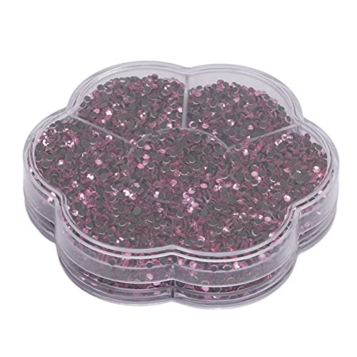 Glitzerndes Beauty-Set aus Glas-Strasssteinen zum Basteln von Nail-Art-Schuhen und mehr für den Haushalt (S601-Rosa) von NYSUZHOUJI